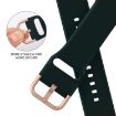 Apple Watch Series 6 44mm Dark Green Silicone Band Pin Buckle - 3