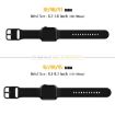Apple Watch Series 5 44mm Black Silicone Pin Buckle Band - 2