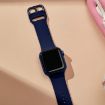 Apple Watch Series 5 40mm Silicone Band, Midnight Blue Pin Buckle - 4