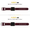 Apple Watch Series 3 38mm Wine Red Silicone Band with Pin Buckle - 2