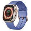Apple Watch Series 3 38mm Cyan Blue Silicone Band with Pin Buckle - 1
