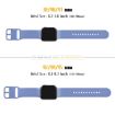 Apple Watch Series 2 42mm Cyan Blue Silicone Pin Buckle Band - 2