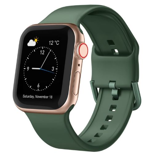 Apple Watch Series 2 38mm Clover Silicone Band with Pin Buckle - 1
