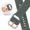 Apple Watch Series 2 38mm Olive Silicone Band with Pin Buckle - 3