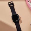 Apple Watch 42mm Black Silicone Pin Buckle Band - 4