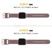 Apple Watch 38mm Smoked Purple Silicone Pin Buckle Band - 2