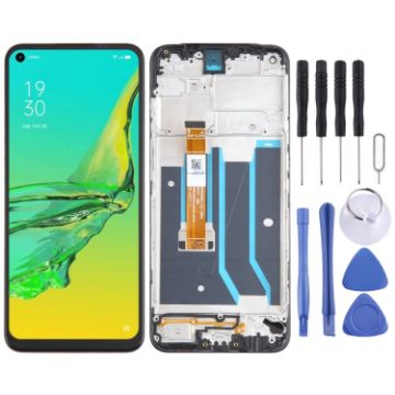 OPPO A11s OEM LCD Screen Digitizer Assembly with Frame Replacement - 1