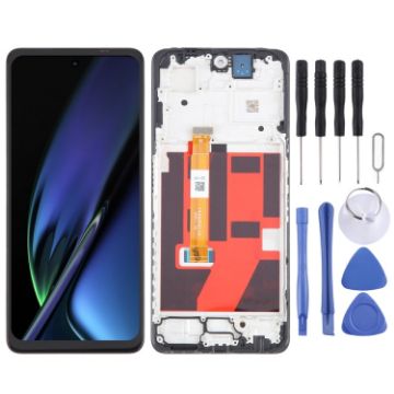 OPPO K11X OEM LCD Screen Digitizer Assembly with Frame Replacement - 1
