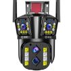 8MP HD IP66 Waterproof Outdoor WiFi Camera, Dual Light, EU Plug - 1