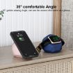 Diamond-shaped 2 in 1 Wireless Charging Silicone Base - Pink - 4