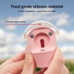 Bear Shaped Red Silicone Charging Base for Apple Watch Series - 5