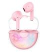 ONIKUMA T35 Pink Bluetooth 5.1 TWS Wireless Gaming Earphone - 1