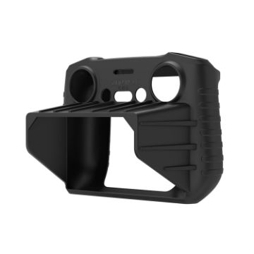 DJI RC 2 Remote Control Silicone Case with Hood - Shockproof, Black - 1