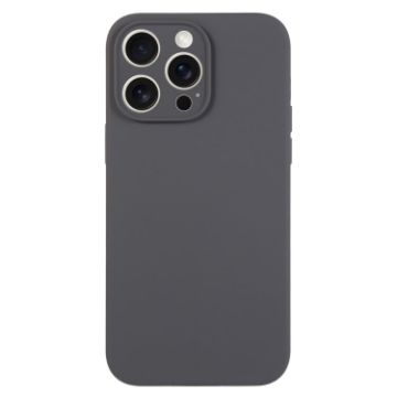 iPhone 15 Pro Charcoal Black Liquid Silicone Phone Case - 1