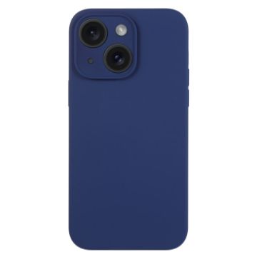 iPhone 15 Royal Blue Liquid Silicone Phone Case - Pure Color - 1