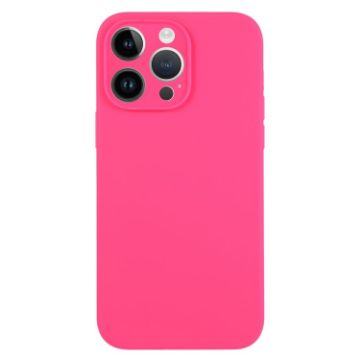 iPhone 14 Pro Fresh Pink Liquid Silicone Phone Case - 1