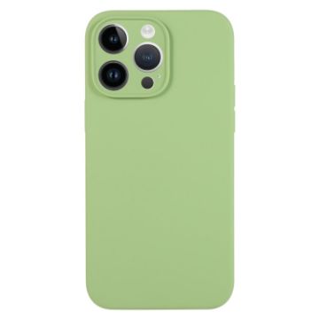 iPhone 14 Pro Max Mint Green Liquid Silicone Phone Case - 1