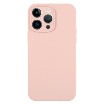 iPhone 13 Pro Max Sand Pink Liquid Silicone Phone Case - 1