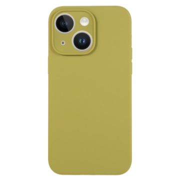 iPhone 13 Willow Green Liquid Silicone Phone Case - Pure Color - 1