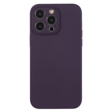 iPhone 12 Pro Max Berry Purple Liquid Silicone Phone Case - 1