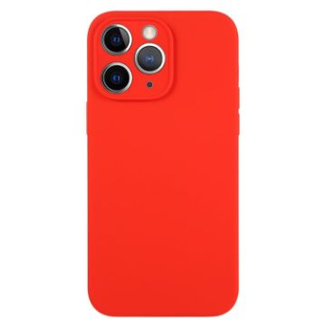 iPhone 11 Pro Max Red Liquid Silicone Phone Case - 1