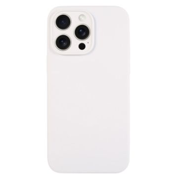 iPhone 16 Pro Max White Liquid Silicone Phone Case - 1