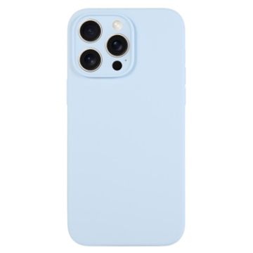 iPhone 16 Pro Sky Blue Liquid Silicone Phone Case - 1