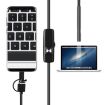 3 in 1 IP67 Waterproof Endoscope Camera USB-C/Micro USB/USB 10m 7mm Lens - 7