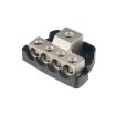 4-Way Car Audio Amp Power/Ground Cable Splitter Block 4GA - 4