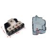 4-Way Car Audio Amp Power/Ground Cable Splitter Block 4GA - 6