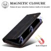 Huawei nova 14 Pro Black Leather Phone Case - Oil Wax Crazy Horse Texture - 7