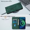 OPPO A5/A3 Pro 5G Global Dark Green 3D Embossed Leather Phone Case - 9