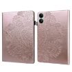 Xiaomi Redmi Pad Pro 12.1 Leather Case - Peacock Embossed Rose Gold - 1