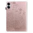 Xiaomi Redmi Pad Pro 12.1 Leather Case - Peacock Embossed Rose Gold - 3