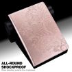 Xiaomi Redmi Pad Pro 12.1 Leather Case - Peacock Embossed Rose Gold - 5