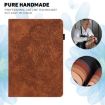 Xiaomi Redmi Pad Pro 12.1 Leather Case - Peacock Embossed Brown - 4