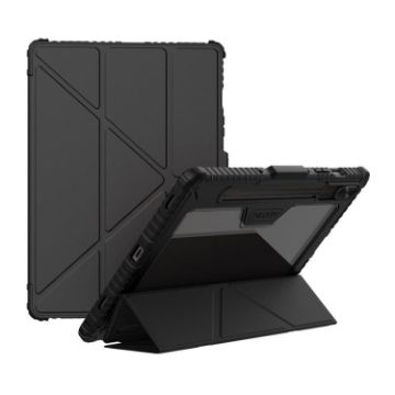 Samsung Galaxy Tab S10 FE NILLKIN Bumper Pro Leather Case Black - 1