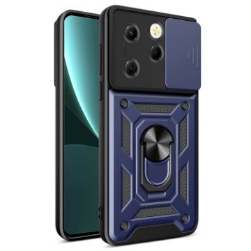 Infinix Hot 40/40 Pro 4G Blue TPU+PC Case with Sliding Camera Cover - 1