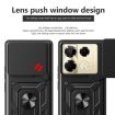 Infinix Note 40 Pro/Pro+ 5G Red TPU+PC Case with Sliding Camera Cover - 4