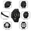 SKMEI 2078 Men's 50M Waterproof Sports Digital Watch - Dark Blue - 2