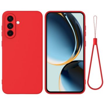 Samsung Galaxy A26 5G Red Liquid Silicone Dropproof Phone Case - 1