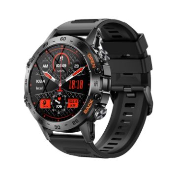 K52 1.39" BT5.0 Smart Watch with Heart Rate & Sleep Detection - Black - 1