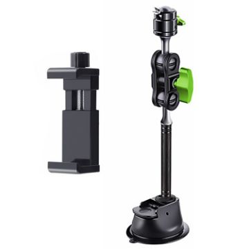 33cm Single Suction Cup Pea Clamp Arm Holder with Knob Phone Clamp - 1