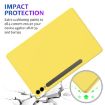 Samsung Galaxy Tab S9+ Yellow Silicone Shockproof Case - 2