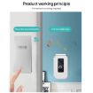 Wireless Doorbell with Temperature Display & Elderly Pager, EU Plug, White - 6