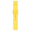 Universal 18mm Yellow Silicone Watch Band with Reverse Buckle - 2