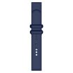 Universal 20mm Dark Blue Silicone Watch Band with Reverse Buckle - 2