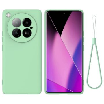 Infinix Zero 40 4G Green Liquid Silicone Dropproof Phone Case - 1