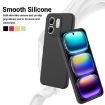 Infinix Hot 50i Black Liquid Silicone Dropproof Full Coverage Case - 3