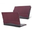 Lenovo K14 Gen 1 Laptop Leather Shockproof Case - Wine Red - 1